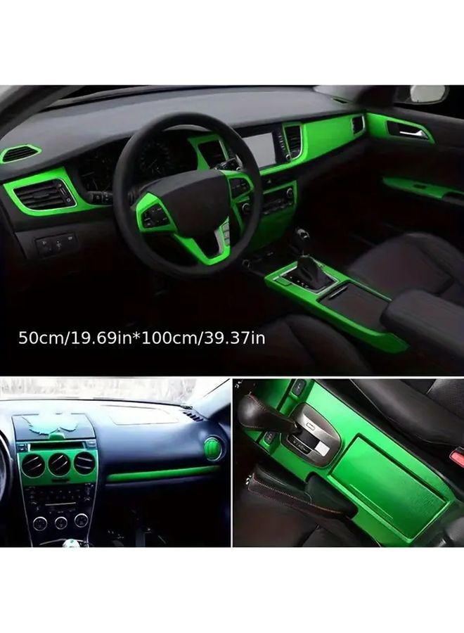 Black Carbon Fiber TPU Car Wrap Self Adhesive Waterproof Vinyl Film For Auto Color Change - Image 5